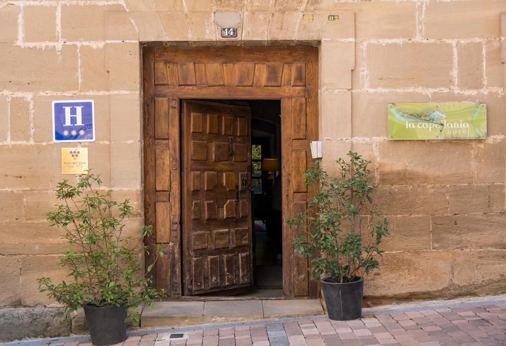 La Capellania Hotel San Asensio Bagian luar foto